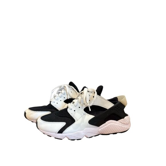 Nike Air Huarache Run White Black Orca DD1068-001 Men's Size 8.5 Running EUC - Picture 1 of 9